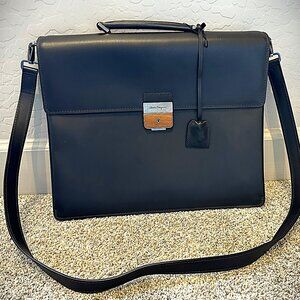 Salvatore Ferragamo Leather Briefcase